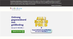 Desktop Screenshot of bankgiroloterij.nl